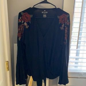 X-Large - balloon sleeve shirt